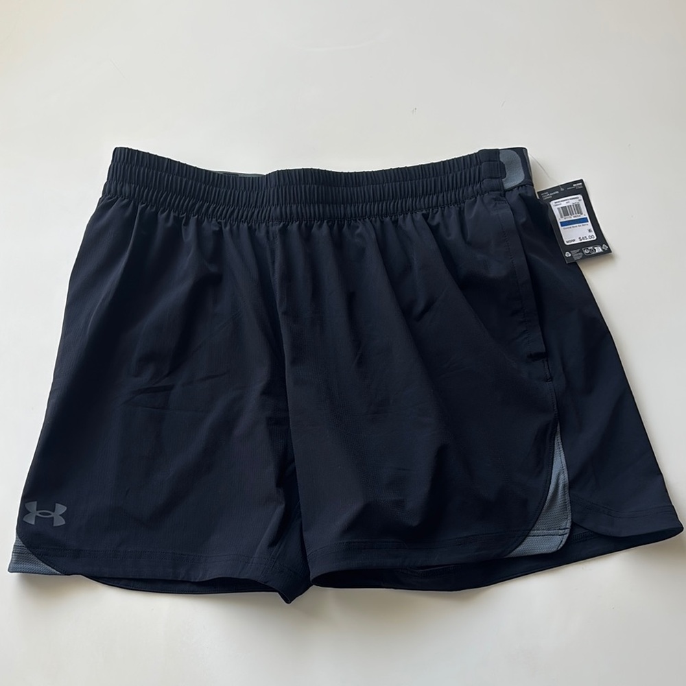 Under Armour Black and Gray Shorts NWT